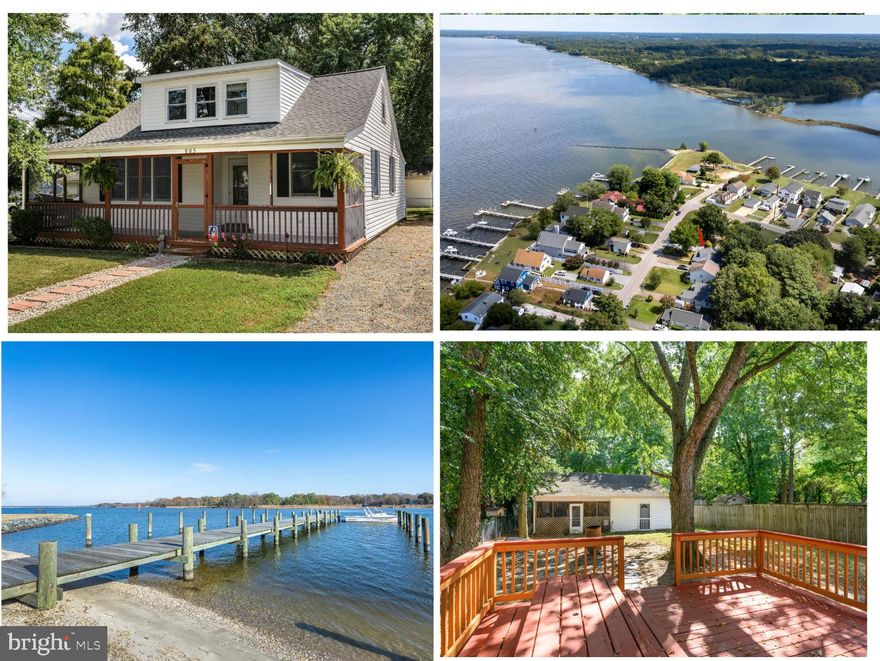 Water Privileged Community on the Chester River-Welcome Home to the Chester River Beach  and this affordable Cape Cod with over 1,680 sqft. Located a short distance to the beautiful Chester River and Community Beach Area.  Featuring 3 Bedrooms and 2 Full Baths Total.  Included is a First Floor Primary Bedroom with Private Full Bath and additional Room, could possibly be 4th Bedroom or Office. NEW ROOF just installed. Inviting Front Screened Porch and a partially covered rear Deck overlooking fenced backyard . Plus an Outbuilding with Workshop and Additional Two Story Area - perfect for Man Cave, Office and more.  Chester River Beach is a Water Privileged Community offering so many wonderful features: Beach/Jetty on the Chester River, Pier & Boat Ramp on Winchester Creek. Pavilion, Playground, Kayak Storage and more! Square Footage based on Public Tax Record, Buyer to verify