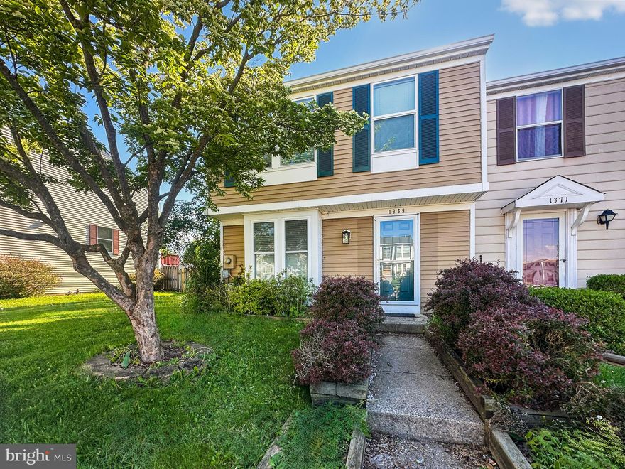Welcome to 1369 David Lane in Frederick—a beautifully updated end-unit townhouse offering modern upgrades and extra outdoor space! This move-in ready home features extensive 2024 renovations, including a brand-new HVAC system, all new appliances, stylish LVP flooring throughout the main level, stairs, and bathrooms, plus ALL new carpet in the bedrooms and Freshly painted. The fully updated kitchen shines with new cabinetry, a sleek backsplash, and fresh finishes perfect for both everyday living and entertaining. As an end unit, enjoy added privacy and a large backyard, complete with a low-maintenance composite decking—ideal for relaxing or hosting guests. A brand-new sliding glass door provides easy access and great natural light. Conveniently located near shopping, dining, and major commuter routes, this home offers the perfect combination of comfort, style, and location.