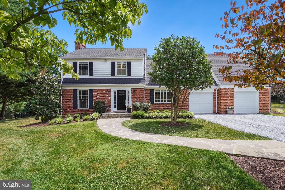 Perfect for today's easy living lifestyle, this close-in Potomac colonial with modern features is located in the vibrant and friendly Bedfordshire community. Nestled near the top of a quiet cul de sac, this renovated and expanded home is situated on nearly an acre of land. Designed for gracious living, it features an open bright floor plan, oversized rooms, vaulted ceilings, 2 separate offices, lush landscaping, 2 decks, a huge screened porch and a 2 car garage. The entry level showcases a very large sun filled living room with a fireplace and french doors opening to the deck, an elegant dining room, a coveted 1st-floor office and powder room. Gourmet meals await in the expanded and renovated kitchen with a pantry, Subzero refrigerator, updated appliances, quartz counters and breakfast bar. The spacious eat-in area--illuminated by skylights in the cathedral ceiling--exits to the screened porch and flows into the dramatic family room framed by numerous windows with serene views of the property. Also, included in the 1st floor is the large laundry/mudroom, with garage and side yard entry. Storage abounds with the walk-in pantry, built-in entry storage unit, broom closet, coat closet, washer/dryer and even a shelf perfect for folding laundry.
Upstairs finds 4 bedrooms and 3 full baths. The primary bedroom suite includes a vaulted ceiling office/sitting room, a large bedroom with an updated bath including 2 sinks, a separate tub and shower, 2 custom walk-in closets and an alcove closet perfect for storing luggage. There are 3 additional bedrooms, and 2 hall baths each having a closet. Two more linen closets and pull-down stairs to an attic compete the floor plan.
The freshly-finished lower level with an entry to the yard includes a rec/play room with another fireplace, a flex room and a 1/2 bath with space for a shower.
The exterior is equally impressive. The expansive .8 acre lot--spacious enough for a pool or a tennis or sport court--invites fun and entertaining. Meals in the oversized porch, soccer games or even golf-swing practice are just a few of the possibilities. More fun can be found at the community swim and tennis club which is just a short walk away.
Countless additional amenities such as hardwood floors and recessed lighting further enhance this special property's appeal. With its close-in location, near I-270, Route 495, Potomac Village, Cabin John Center, Strathmore Hall, Pike and Rose, the redeveloping Rockville Pike corridor and its easy access to bustling Bethesda, area airports and public transportation to downtown Washington, DC., this wonderful home reflects the best in tasteful and sophisticated living.