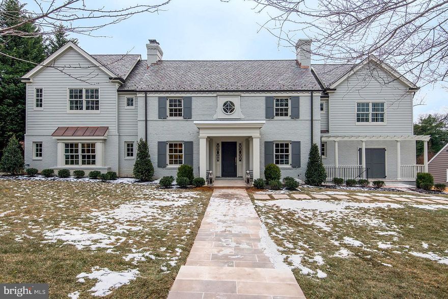 Spectacular expanded Colonial on large flat lot with pool, that was rebuilt and greatly expanded in 2014.  The home is beautifully appointed with the finest finishes and shows like new construction.  Must see to believe this very special home in Kenwood, only minutes to downtown Bethesda.  By appointment only.