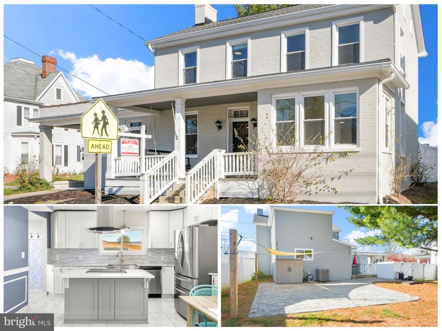 Stunning 1910 Historic Home, Completely Reimagined in 2020 with Modern Luxury and Classic Charm
Step into timeless elegance with this beautifully restored and fully renovated 4-bedroom, 3-bath home that blends historic character with modern convenience. Originally built in 1910, this home was thoughtfully remodeled in 2020 from top to bottom—including new roof, electrical, plumbing, HVAC, windows—offering all the benefits of new construction while preserving its original architectural beauty.
You will enter off the beautiful front porch, perfect for sitting and chatting, into an impressively large living room featuring refinished original hardwood floors, fireplace with original stone and mantel, and gorgeous restored ceiling beams that add warmth and character. Off the living room through an archway is a bright sunroom , with its own entrance from the front porch, perfect for coffee, an office or keeping your kids toys out of the way. The heart of the home is the huge, light-filled kitchen, fully remodeled with quartz countertops, custom cabinetry, stainless steel appliances, and plenty of space for cooking and gathering.  A separate entrance to the home from the spacious back patio/ carport area leads to a conveniently located mudroom off the kitchen. The main-level in-law suite with yet another private entrance offers flexible living—perfect for guests, or multigenerational living. The historic baluster and staircase lead you to three more bedrooms, two full bathrooms with modern finished, and laundry area.  The primary suite offers  a spacious walk-in closet and updated bathroom featuring an oversized custom shower and marble-top vanity. There is a generous landing at the top of the beautiful craftsman style stairs that can be used in many ways.
Items new in 2020 include:
All systems: HVAC, electric (200 amp service), plumbing, hot water tank
Double-hung windows
Refreshed and resealed roofing, including main house, addition, rear patio, and carport
Don’t miss this rare opportunity to own a piece of history—a century-old home brought back to life with all the comforts of modern living. Located walking distance to parks, restaurants, the library, and local elementary school, yet mins from commuter routes. Schedule your tour today!