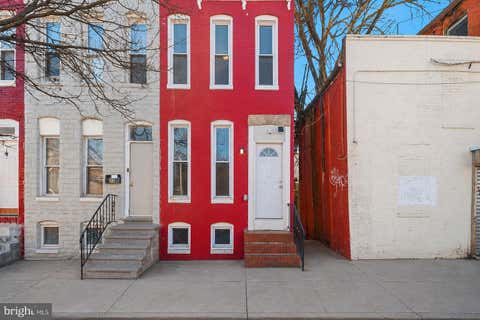 Townhouse For Sale - 1229 W Saratoga Street<br/> BALTIMORE, MD 21223