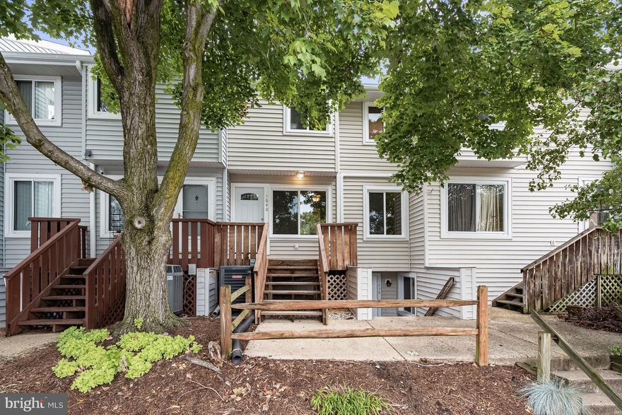 Incredible opportunity in the sought after community of Bancroft in the heart of Crofton! Beautiful and well-maintained condo townhome offering a spacious floor plan, and updated kitchen and bath with the convenience of low-maintenance condo living. As you step inside, you are greeted by the open-concept floor plan seamlessly connecting the living, dining, and kitchen areas, creating a spacious and inviting atmosphere. As an upper unit, you are ensured of no overhead noise. Large windows flood the space with incredible natural light, illuminating the hardwood floors and neutral color palette, while offering a view of community space and the community playground. The living room is a generous size and is a wonderful space for both relaxing at the end of a long day and entertaining family and friends.  Prepare decadent dinners in the kitchen appointed with stainless steel appliances, white shaker cabinets, granite counters, tile backsplash, pantry, and adjacent dining room. Whether you're a culinary enthusiast or enjoy simple home-cooked meals, this kitchen offers both functionality and style. The primary bedroom is a true sanctuary, boasting a spacious layout and double closet. Two equally impressive bedrooms and a full bath conclude the upper level. Main level laundry. 1 assigned parking space with additional guest spaces. Ideally situated in the heart of Crofton, this home offers easy access to major area commuter routes and an array of shopping, dining, and entertainment options. Explore the nearby shops, restaurants, and cafes within Waugh Chapel Town Centre, The Village at Waugh Chapel, and Crofton Village Shopping Center.