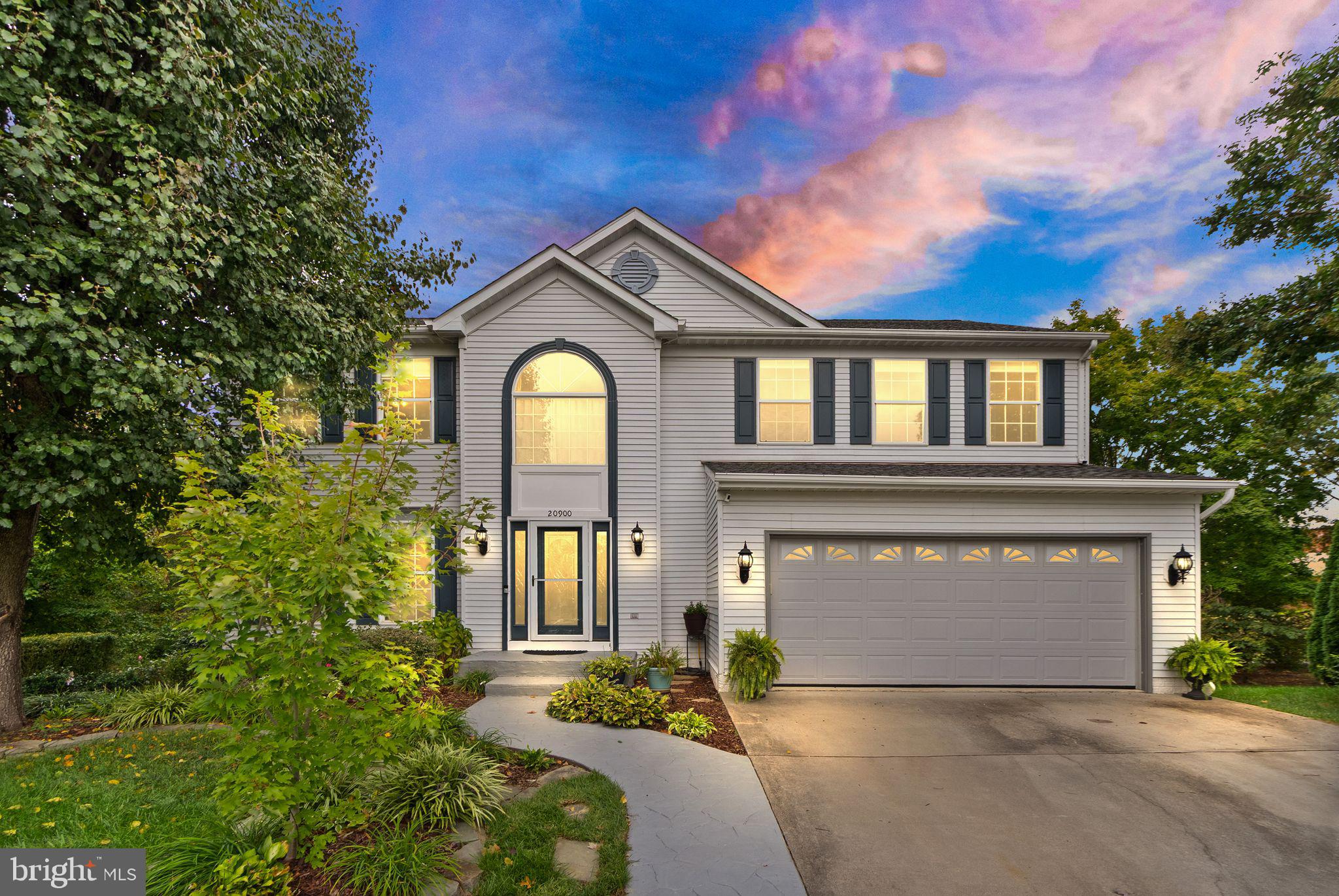 Nestled on a quiet cul-de-sac in sought-after Ashburn Farm, this spacious 5-bedroom, 3.5-bath home backs to trees and offers an exceptional blend of comfort, style, and modern updates. The gourmet kitchen features granite countertops, a center island, cooktop, and double wall oven, opening to a spacious family room with wood-burning fireplace. Hardwood floors grace the main level, including the foyer, dining, kitchen, and family room. The upper level showcases a remodeled deluxe primary bath and carpet throughout, while the finished walkout basement includes a 5th bedroom/bonus area, a full bath, and recreation area. Outdoor living shines with an oversized two-tier deck and custom patio, perfect for entertaining or quiet relaxation. Agent/Owner. 
Recent upgrades add peace of mind and convenience, including a new A/C unit (2016), roof (2018), patio and front doors (2021), deck lighting (2020), appliances — dishwasher, double wall oven, washer, and dryer (2022), chimney liner and crown (2020), an HVAC UV air purifier (2024), and garage door opener with smartphone capability (2025). Residents of Ashburn Farm enjoy outstanding amenities such as community pools, tennis and basketball courts, playgrounds, walking trails, and a clubhouse, all within minutes of top-rated schools, shopping, dining, and commuter routes. This home has been meticulously maintained and thoughtfully updated—a true gem in one of Ashburn’s most desirable communities.