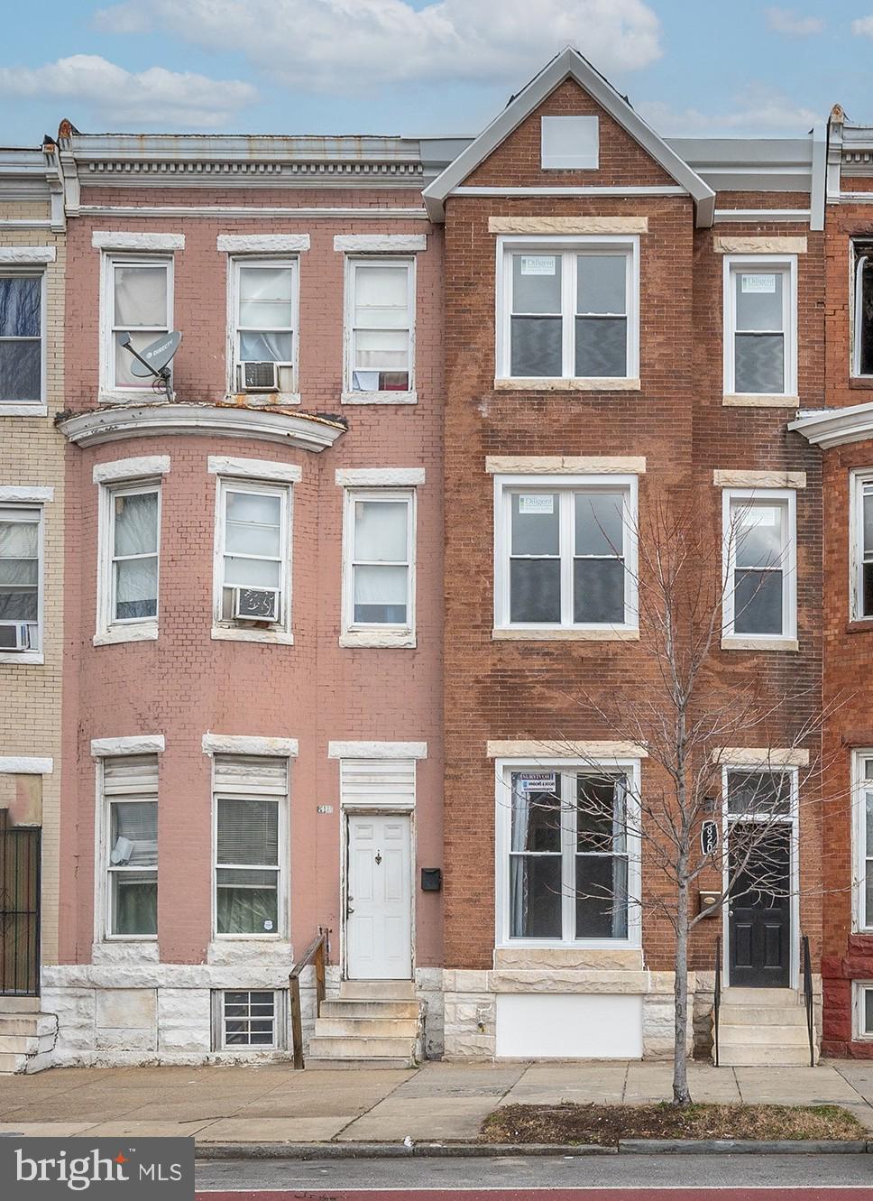 Beautifully renovated single family home with a 1600 Sq. Ft lot. 4 BR/ 2 BA, located in the neighborhood in East Baltimore City. Surrounding neighborhoods include East Baltimore Midway, Broadway East, and Gay Street. Large sized rooms and closets. Taxes are only $401 a year. This property was being rented out for $1950mo. Seller will review all offers on Thursday August 21st at noon. Looking for highest and best.
* In-unit full size washer/dryer
* Energy efficient central air
* New cabinets
* New vinyl flooring
* Pets allowed
* Public transit walking distance Metro and bus
Buyer to pay of closings costs, including all transferred docs and stamps. Property sold strictly as is.