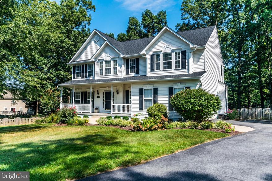 Executive home in desireable Gap View Village, Harper's Ferry, WV.  Commuter friendly.  Cul-de-sac lot backs to trees, premium back yard lot, some trees, deck - this back yard will seal the deal!  Home has been recently upgraded, new kitchen, flooring, numerous improvements and upgrades.  Four bedrooms on the upper level, deluxe master suite.  Finished basement has family room and den plus a full bath.