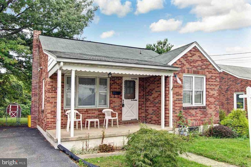 Brick rancher, east york,  hardwood floors in bedrooms and under carpet, fenced yard, unfinished basement, all appliances convey, newer bathroom and C/A, gas heat, pull down access to attic.  Being sold as is, but is very nice for the money.  Motivated seller.  Make this home sparkle with your touches.  Covered front porch, off street parking and updated electric!!