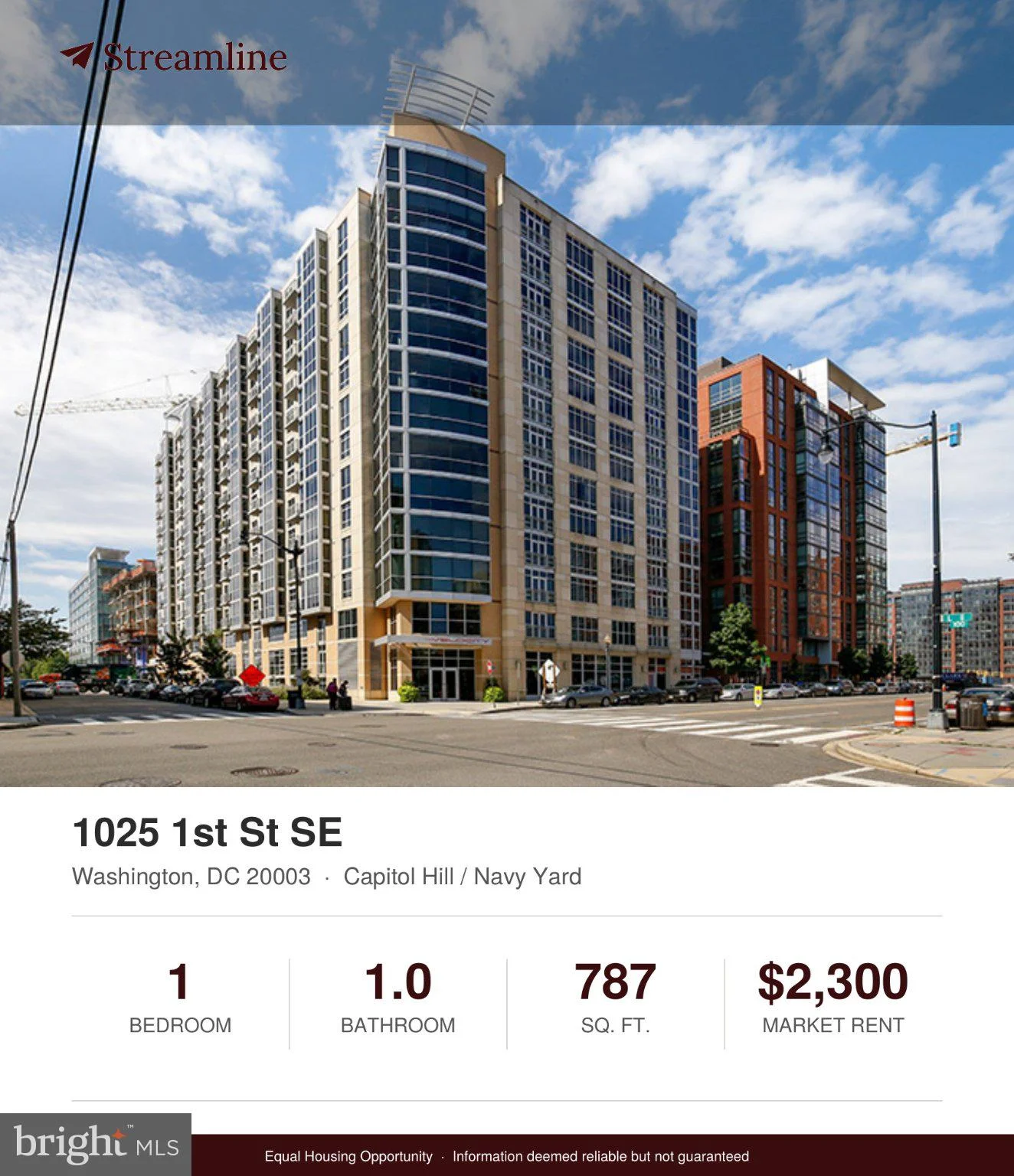 1025 1st Street SE Unit 1102, Washington, DC 20003