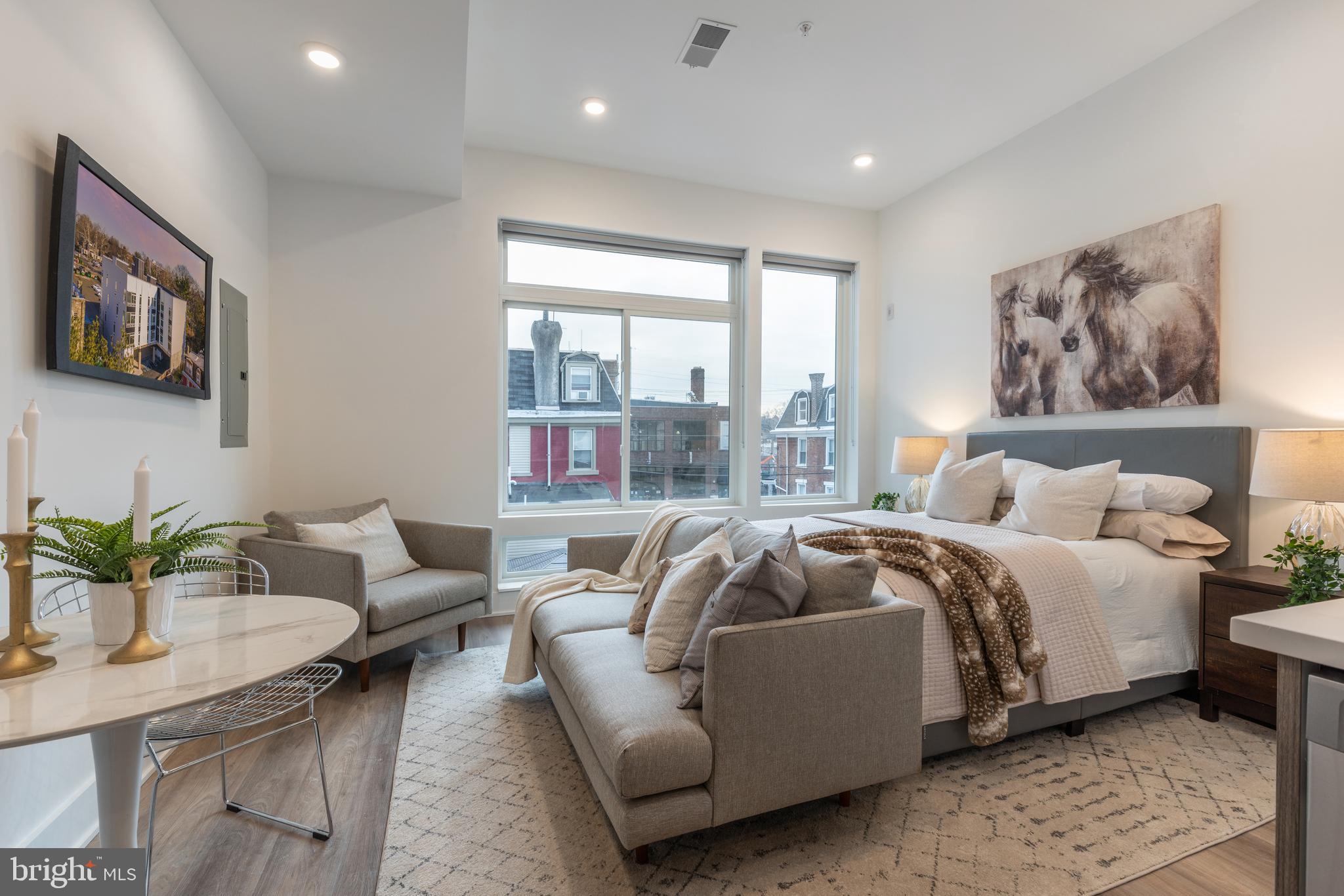 Welcome to The Nook! This 34-unit community is located in Germantown, one of Philadelphia’s most historic neighborhoods that also allows for easy access to City Line Avenue, Manayunk/Roxborough, Kelly Drive, and Center City.
Residents at The Nook will enjoy an abundance of amenities including smart home keyless entry systems, a fully furnished shared rooftop deck, and a fitness center that is equipped with top-of-the-line gym equipment. There is an on-site package center which will allow for simple order delivery and return services, as well as limited off street garage parking available to residents. Each unit is highlighted by sleek white countertops, modern shaker cabinetry, high end Whirlpool stainless appliances, custom California styled built out closets, and tons of natural lighting from the massive windows throughout.
Location is everything, and The Nook does not disappoint. One block away from Chelten Ave, enjoy seamless access to the Chelten Ave Septa Station, Germantown Ave, and I-76, simplifying your daily commute to Center City and beyond. Plus, with essential amenities such as a grocery stores, coffee shops and gym clubs just steps away, everything you need is within reach.
For those who crave outdoor adventure, the scenic Wissahickon Valley Park beckons with its picturesque trails, perfect for walking, running, and biking - all within easy reach of your new home at The Nook.