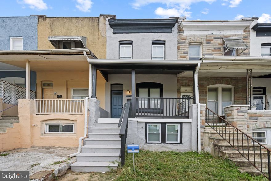 This 4 bed 2 bath home has been completely redone and ready for a new owner. 
AMAZING BUYER INCENTIVES:
First Time Homebuyer’s Incentive – 10-20k
City Employee Grant – 5k
Buying into Baltimore (Trolley Tour) – 5k
Live Near Your Work (depends on the employer and their areas)
MMP
It sits just across from Coppin State's lush green fields which makes sitting on the front porch very quiet and relaxing. The house has a fully finished basement complete with the 4th bedroom and full bathroom plus an open rec room space. The rear of the home has a large deck plus a spacious backyard area. The main level is open with LVP flooring and a beautiful updated kitchen. Upstairs has 3 beds and 1 large full bathroom and is completely filled with natural light. Schedule a showing today!