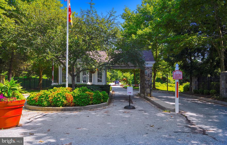 Impeccably Maintained 2 Bedroom/2 Full Bath End Unit Patio Condo in desirable Grey Rock Flats. NO STEPS! Spacious Room Sizes Including Separate Laundry Room off Kitchen. Walls of Windows and Large Glass Slider Offers Private Scenic Views. Patio off Dining Area. Eat in Kitchen. HVAC, Water Heater, and Washer 2.5 Years Old.  Original Owner.  Garage Has Been Converted To Large Storage Room Or Office w/Windows and Indoor/Outdoor Carpet.  Can Be Converted Back To Garage. Garage Door In Place.  Great Location In The Community. Convenient To Shops, Restaurants And I-695. As Is. Don't Miss!!