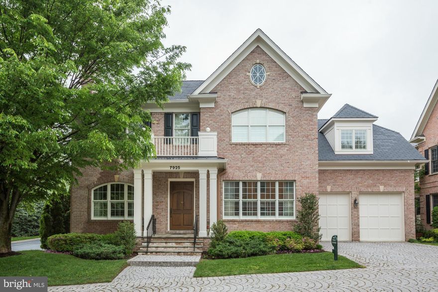 Fabulous Price Reduction!! Extraordinary Georgian in prestigious Avenel, w/ exquisite finishes built in 2008.  High ceilings on all 3 stories, top of the line detailing, phenomenal kitchen, main level library, great room, & screen porch. Master suite w/ sitting room, fabulous master bath & closets galore. Fully finished lower level with additional bedroom and full bath. Elevator to all levels.