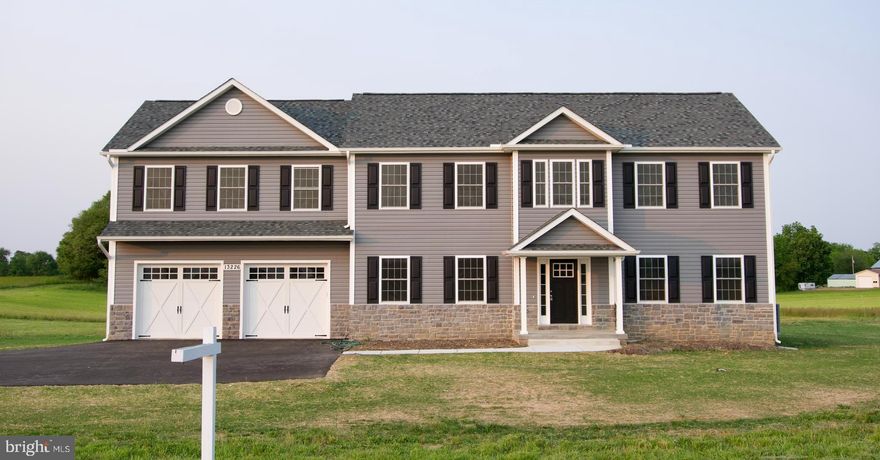 Come see this brand new energy efficient custom built craftsmen style 2 story home on a 1 acre lot in Union Bridge in Frederick County. Open concept.  White oak floors throughout entire home. 4 bedrooms and 3.5 bathrooms. Solid wood maple kitchen cabinets with quartz counter tops. Stainless Steel appliances. Large kitchen island.  Bathrooms on 2nd floor have tile flooring, solid wood maple vanities with quartz counter tops. Primary bathroom has 5 foot tiled shower with shower door and separate tiled soaker tub.  Primary bedroom has 2 walk in closets, tray ceiling and built-ins. In-law suite bedroom with its own private bathroom and walk-in closet. Den area on second floor.  1st floor has LED recess lighting throughout. 2nd Floor has LED recess lighting in hallways. Propane fireplace insert with stoned raised hearth and mantle.  Wide hallways. Wide stairways.  All bedrooms have ceiling fans.  Craftsman style interior doors.  Maintenance free exterior: all materials vinyl, aluminum or fiberglass. Oversized 2 car garage with carriage style insulated garage doors with openers. Garage walls are insulated. 16 SEER HVAC system with programmable thermostat and 2 separate thermostats per floor. Whole house humidifier. Energy efficient Simonton double hung windows with lifetime warranty.  NO HOA! Basement unfinished with French door walk -out with steps.  All plumbing fixtures are Moen and Delta with lifetime warranty. Whole house water filtration system.  Architectural 30 year shingles.  School District is Linganore Feeder check with local board of education.