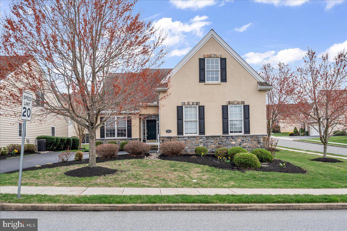In the rolling hills just over the PA line from Hockessin, you will find this sunny Carriage Home in the wonderful 55+ community of Harrogate. This Marlowe model features 3 bedrooms and 3 full bathrooms.
As you enter the home, you are welcomed into the combined living and dining room, which flows right into the gourmet kitchen with 42" cabinets and updated appliances. The adjoining family room is filled with natural light and a sliding door to a Trex deck perfect for your morning coffee. The spacious primary bedroom is conveniently located on the main level and features an en-suite bathroom with soaking tub and shower. Completing the first floor is an additional bedroom (which could also be used as a den), full bathroom and laundry room with newer W/D.
Upstairs is the perfect retreat for your guests, with a loft lounge area, guest bedroom and full bathroom. The full basement is insulated and has two sunny egress windows. A water spigot was conveniently added for watering plants, clean-up from crafts, etc.
Club Harrogate offers: entertainment hall, library, exercise studio and more. The monthly association fee also includes trash removal, grass cutting and lawn maintenance, snow removal and common area maintenance. Homes in this active neighborhood are rarely available, so schedule your showing now!