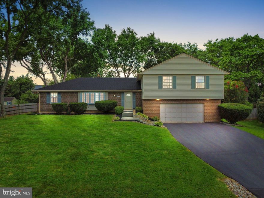 Welcome home to this beautiful Edgewater model nestled in a quiet section of Olney Mill! Beautiful landscaping greets you as you walk the stamped concrete paths leading you inside. This home has everything you could need or want. A formal living and dining room, family room, and a beautifully remodeled kitchen grace the main level, perfect for entertaining guests! In the kitchen you will find stainless steel appliances including an amazing range with gas cooking, updated cabinetry with plenty of storage, granite countertops, tile backsplash, large kitchen island, and even a breakfast nook! Upstairs you will find 4 spacious bedrooms and 2 full bathrooms including a huge primary suite and ensuite! Lower level is perfect for a home office or a 5th bedroom. In the basement you will have a clean slate to make the basement of your dreams, or an additional storage area! Relax in the backyard on your patio and take in all of the sights that your .38 acre fenced in lot has to offer!