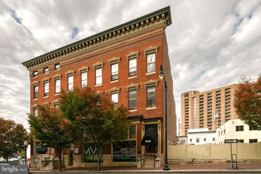 Perfectly situated in the Mt Vernon Historic District in midtown Baltimore, this stylish condo with oversized windows and its own private rear entry is the perfect landing pad for those seeking carefree urban living. This cozy flat is perfectly suited for academics, visiting faculty, or anyone who desires a small but chic space to live, work, or create. Step outside your door and discover the restaurants and shops of this charming historic community. Favorite local spots include The Brewer's Art, Allora, Baby's on Fire, Minato, The Helmand and Marie Louise Bistro, just to name a few. Explore the Baltimore Arts scene at the Peabody Institute, the Meyerhoff Symphony Hall, Center Stage Theater, and the Walters Art Museum - all within easy walking distance. Access to Amtrak, JHU/UMD Shuttles, and I83 is just minutes away. Are you in need of the perfect Room of Requirement? Your search has ended. Welcome to 1018 N Charles!
