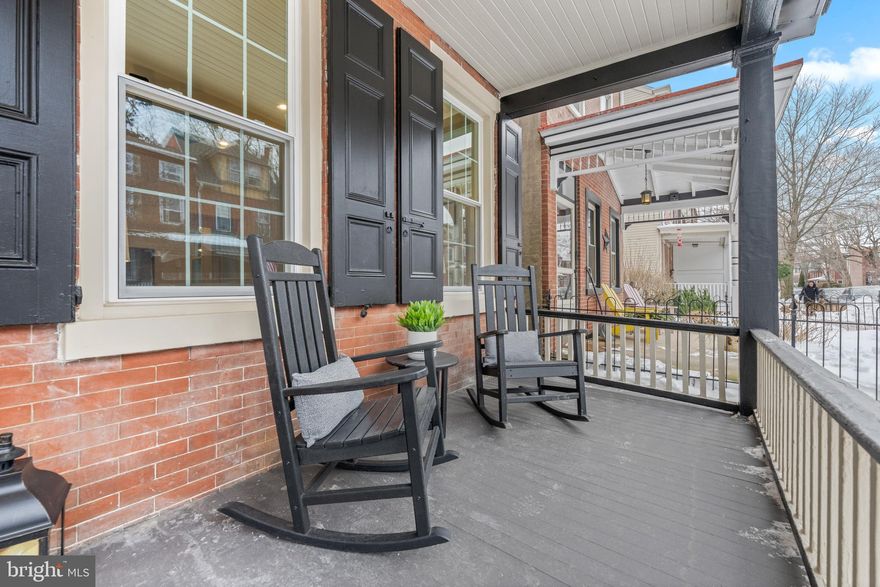 Welcome to 222 W Barnard St. This timeless twin home has been fully remodeled and is ready for a new owner. Everything is NEW (roof, windows, electric, plumbing,hvac, kitchen, baths and much more).  On a quant tree lined and desirable street you are just a short walk to the downtown and just far enough from the hustle and bustle of the school. Welcomed by a large covered front porch, you can enjoy a morning coffee or evening drink chatting with neighbors. Inside, white oak floors will lead you throughout the entire home. The first floor offers a large living room, gorgeous kitchen  open to the dining room with pantry as well has the rear mud room, half bath and laundry! All rooms have  tall ceilings, large victorian windows, recessed lighting and ceiling fans. On the second floor you will find a large primary suite with timeless tiled floors, double vanity, walk in shower and walk-in closet.  Other features include a  hall bathroom and second bedroom, which offers plenty of space and light through the attached sunroom. On the third floor you will find two more bedrooms which could also be used as office space if needed. Finally, the basement is partially finished with tall ceilings, recessed lighting and painted walls. This space is ideal for an additional family room, play room or storage. 

Additional features on the outside include a fenced rear yard,  brick patio and 2 car parking.