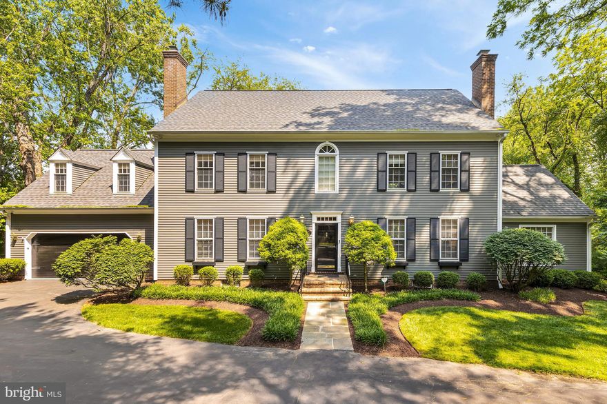 Introducing a custom-built Brendan O’Neil home that is situated just under an acre with a long, private drive. The home offers picturesque views of lush open space and trees from its expansive deck with an awning. At almost 4,500 sqft, this lovingly maintained home has 4 bedrooms and 3.5 bathrooms on 3 levels, with an option to expand to 4 levels. Hardwood floors and crown molding are found throughout the main level, which features 3 wood-burning fireplaces, an office that could be converted into a main-level bedroom, a spacious dining room, and an open kitchen that flows into a family room.   
The upper level has hardwood floors throughout and features a primary bedroom with a large walk-in closet and an attached bathroom with a separate shower and jetted tub. Flow into the two hall bedrooms with a shared bathroom, and a fourth bedroom with an en-suite bathroom and three oversized closets. An unfinished attic presents endless possibilities. The basement has a walk-out to the backyard, high ceilings, ample storage, a large playroom or office, and another family room. A two-car attached garage has multiple storage closets, and the driveway offers ample parking. Additional updates from sellers to highlight include a new roof, electrical update, Security System Installed, and Septic recently pumped and serviced. Please contact the agent for more details. Pictures reflect virtually staged furniture.