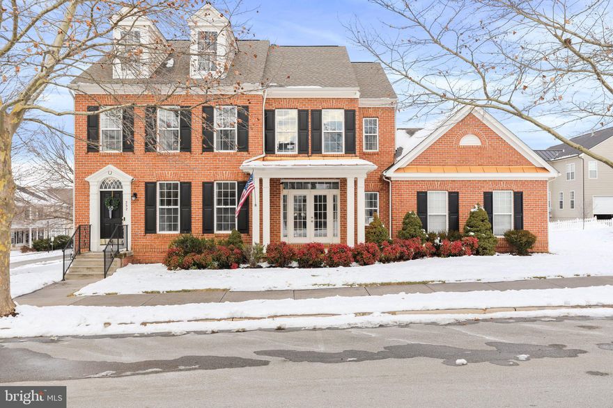 MULTIPLE OFFERS RECEIVED!  All highest and best offers due by 8pm on Saturday the 27th. Sellers will make a decision by Sunday morning. 
Welcome to this beautiful brick home in desirable Huntfield.  This 4 bedroom 2 1/2 bath home sits on a corner double lot and includes an attached 2 car garage. (rare commodities in this community)  The home boasts a wonderful open floorplan great for entertaining.  As you enter the foyer, you will be flooded with natural light from all of the windows.  The main level has hardwood floors throughout except for the carpet in the family room. The dining room and living room have room for a large table and siting area and french doors out to the front porch. In the back of the house you will find the family room and the kitchen.  The family room has extra windows, an electric fireplace and built in shelves. The family room blends right into the kitchen.  The kitchen has tons of cabinets, a huge island, double oven, stainless appliances , a butlers pantry and room for a nice sized table.  Right off of the kitchen is the main floor laundry room and entrance to the garage.  As you head upstairs, you will find  the primary bedroom, 3 other bedrooms and the hall full bath.  Each bedroom has carpet and a ceiling fan.  The hall bath is tiled with double sinks and a private toilet and shower area.  The primary bedroom welcomes you with double doors, vaulted ceilings, 2 walk in closets and access to the attic.  Wait until you see the size of the primary bath.  It is fully tiled with two large double sink areas, a deep soak tub, stall shower and a private toilet area.  This home has everything you need.  And if you need storage or extra space to finish off, there is a full basement waiting for your desires.  Make an appointment to see this amazing home today.