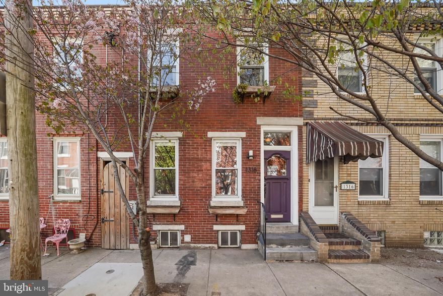 Some homes just feel right the moment you walk in—and 1318 Alder Street is one of them.

Tucked on a quiet, tree-lined block with that classic Philadelphia neighborhood feel, this home has been thoughtfully improved over time in ways that truly matter. It’s not just about how it looks (though it looks great)—it’s about how comfortably and easily it lives every day.

The main living space is warm and inviting, with exposed brick, beautiful reclaimed wood floors, and an easy, open flow from front to back. Light comes in from both ends, and the space just works—whether it’s a quiet night in or having friends over.  

The kitchen is designed for real life: concrete countertops, gas cooking, great storage, and a breakfast bar that naturally becomes the center of the home.

Upstairs, the primary bedroom has a great sense of character with exposed beams and natural light, and the bathroom has been expanded and thoughtfully finished to feel both comfortable and functional.

What really sets this home apart is the meaningful improvements that have been made over time—including a new water service line, updated waste line, central air, and other upgrades that contribute to a more comfortable and efficient home—so you get the charm of a classic Philly property with added peace of mind.

The home also features solar panels, helping to offset utility costs and offering a more energy-efficient way to live.

And then there’s the backyard. A true Catio!

Fully renovated with pavers, cedar fencing, and a pergola, it feels like a true extension of the home—private, inviting, and perfect for relaxing or entertaining.

Seller is a Home Inspector in PA