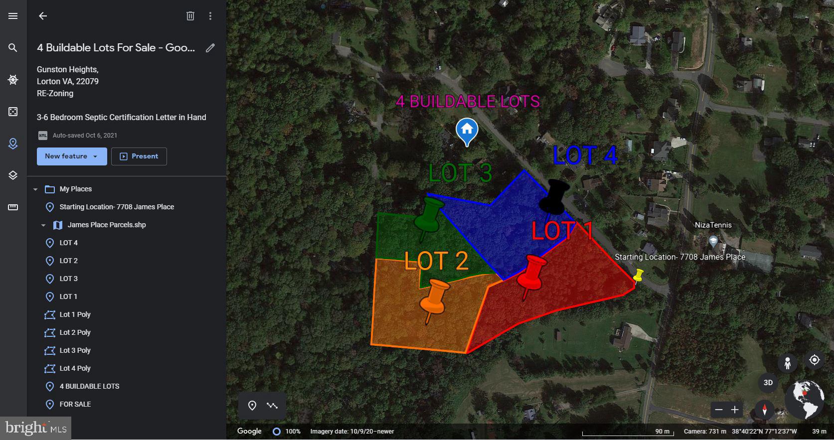 GUNSTON HEIGHTS - Land
