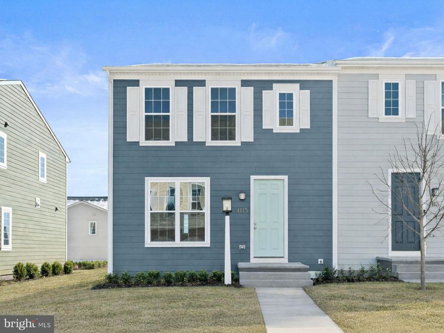 Welcome to this beautifully crafted end-unit townhome in the newest phase of Arcona, where timeless design meets modern comfort. Set on a premium homesite, this home features extra windows, sweeping neighborhood views, and expanded outdoor space—the signature advantages of an end unit. Step inside to a bright, open-concept main floor designed for effortless living and entertaining. Luxury vinyl plank flooring and oversized windows create a warm, sun-filled atmosphere, while the chef-inspired kitchen features maple cabinetry in linen paint, granite countertops, a full tile backsplash, and stainless steel gas appliances. The great room and dining area flow seamlessly, perfect for quiet evenings or lively gatherings. Upstairs, the private primary suite offers a walk-in closet and spa-style bath. Two additional bedrooms and a full bath provide flexible space for family, guests, or a home office. The finished lower level adds even more versatility with a game room, laundry area, expanded gallery, and boot room for easy organization. Finished in Evening Blue Hardie® Plank siding with Arctic White trim, this home blends curb appeal with lasting quality. Located on the West Shore of Harrisburg, Arcona features parks, artisanal dining, shopping, and local coffee shops just steps from your front door.