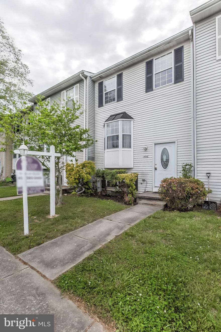 Great opportunity in the Carroll Crest Community - 3 bedroom, 1.5 bath townhome in an established Bowley's Quarters neighborhood.  This large 3-level home features many new updates including a NEW roof - which includes a 40 year warranty on materials and 15-years on labor, fresh paint throughout home, new flooring in kitchen and bathrooms, new vanities in both bathrooms, a new front door,  the deck just had the damaged boards replaced and all new handrails installed, walk out basement patio area, country kitchen/dining combo, large lower level family room,half bath on lower level, a laundry room equipped with a washer and dryer and plenty of storage.  The upper level has three bedrooms, a full bath, and a pull down attic access. Within the last 4 years there have been additional updates including stove, dishwasher, sump pump, hot water heater, and HVAC.  This home has so much to offer- it won't last long.