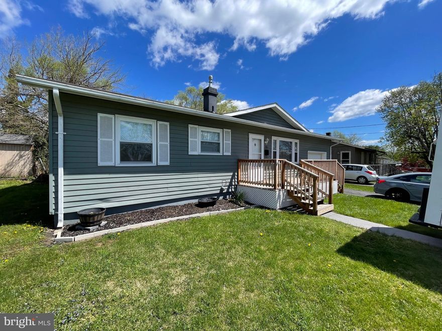 Located centrally in Winchester, VA.      Near downtown shopping and restaurants, close to Shenandoah University, and easy access to shopping/dining on Winchester's southside.     This 3 bedroom 2 bath ranch home will be a nice place to call home.     Nice level backyard with trees providing shade.    Call today for your private showing!    All measurements are approximate and buyers are to verify all information provided.