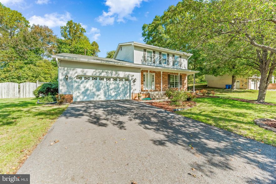 One of a kind beauty on over a half acre with gorgeous pond views in the neighborhood of Clarks Run.  Featuring many improvements to include 3 bedrooms, 2.5 baths with  a new remodeled custom kitchen with upgraded cabinetry, granite countertops and stainless steel appliances.  New carpet throughout with new vinyl plank flooring on the main level.  The family room offers  a wood burning stoned fire place with views into the kitchen.  The leveled backyard offers a full privacy fence with a large shed & deck off the family room.  The location of this home offers beautiful views of the community pond located directly across the Street.  Two car garage with lovely landscaping.  New HVAC System, new hot heater, driveway was sealed over a year ago.  Schools and shopping near by. Home Warranty offered.