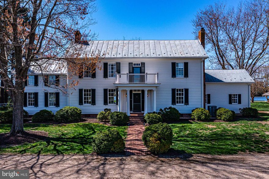 Discover this Historic Gem situated on the shores of sought after Dymer Creek, offering unparalleled southern exposure on 2.8 acres with over 500 feet of water frontage. Built in 1857, this home has meticulously preserved its architectural charm & character while seamlessly integrating modern updates over the years. Just a few of Greenfield’s charm include arch trimmed doorways & windows, oversized baseboards, pine floors, and 9’+ ceilings in the dinning room, living room, and primary suite. Three gas fireplaces on the ground level ensure warm nights year round! Step outside to enjoy resort-style amenities, including a refreshing pool, an oversized gazebo, large fire pit, bocce ball court, and two separate piers! The L-shaped pier has the most stunning sunsets, while the T-shaped pier offers a 10,00 lb boat lift, water, & power. The post and beam garage is a haven for enthusiasts, featuring a wine cellar, a workshop/exercise studio, a potting room, and a half bath, all conveniently located on the ground level with access to a screened side porch. Above the garage, guest quarters await, offering two rooms and a full bath for added comfort and privacy. "Greenfield on Dymer Creek" offers not just a home but a lifestyle, with a 10-minute boat ride to the Bay and access to the charming towns of Kilmarnock and Irvington, home to the renowned Tides Inn. Create lasting memories with family and friends in this waterfront sanctuary that that seamlessly blends history, charm, and modern convenience.