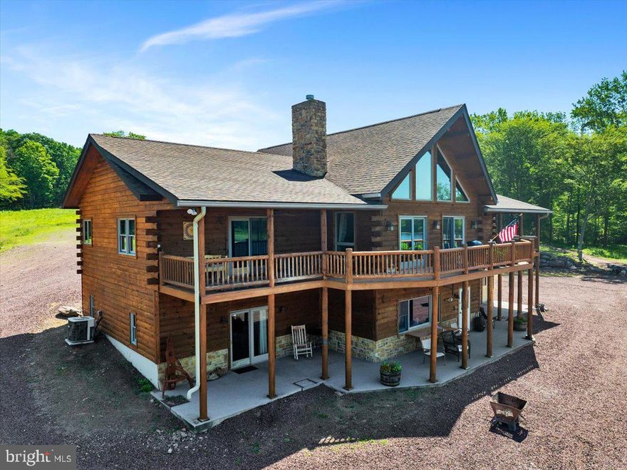 Discover an extraordinary opportunity to own an expansive 611-acre private estate nestled in the scenic beauty of historic White Haven, Pennsylvania. Comprising five connected parcels, this rare property features a dynamic blend of cleared pasture, mature woodlands, and breathtaking natural landscape, perfect for recreation, conservation, or private retreat development.
Highlights include: a custom-built spacious 5-bedroom, 3-bathroom cabin-style home offering serene southwestern exposure overlooking a stunning 20+ acre freshwater pond. Enjoy unforgettable mountain sunsets from the full-length raised deck and walk-out patio. - Cleared & usable land: Approximately 13 acres of cleared residential and pasture land, ideal for small-scale farming, equestrian use, or whatever you can imagine. - A versatile four-stall barn offering ample space for horses, livestock, equipment, or storage needs. - Private Pond: A stream-fed, 20+ acre pond stocked with bass and trout. Paddle in the morning, fish by noon, gaze into the still water with a drink in hand by sunset. Call it peace. Call it therapy. Either way, peaceful year-round water views included. - Cleared Hunting Areas: several strategically cleared zones across the property provide premium hunting opportunities. Outfitted with all-season blinds, these spots are ready for year-round use — rain, snow, or shine. Whether you hunt for sport or your dinner, the setup is already dialed in.
- Recreational Paradise: The remaining acreage consists of a mix of wooded mountain terrain and picturesque wetlands ideal for hiking, trail riding like a boss, hunting, nature conservation or just getting “lost” without your cell phone. The property is currently enrolled in PA Clean & Green (Act 319) and Homestead/Farmstead Exclusion (Act 72) programs, providing potential property tax savings.
Conveniently located minutes from Lehigh Gorge State Park, with quick access to I-80 and I-476, offering seamless travel to the Poconos, Wilkes-Barre, Allentown, and the Greater Philadelphia region.
This once-in-a-lifetime offering is ideal for investors, outdoor enthusiasts, or anyone seeking privacy, space, and natural beauty in the heart of Pennsylvania. Call me. We’ll talk offers, dreams, and how to make this whole thing yours. I’ll bring the paperwork — you bring that checkbook and a sense of adventure.