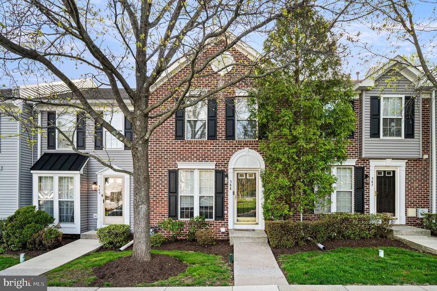 Welcome to 588 Coach Hill Court in the highly sought-after Exton Station community! 
This well-maintained 3-bedroom townhome offers a move-in ready opportunity with a bright, open main level featuring bamboo flooring.

The spacious kitchen provides ample cabinet and counter space, along with stainless steel appliances, gas range, double sink, and a pass-through to the living and dining area—ideal for both everyday living and entertaining. A sliding glass door leads to a private deck overlooking a wooded backdrop with mature trees and no rear neighbors. A breakfast area and powder room complete the main level.

Upstairs, the primary suite features vaulted ceilings, generous closet space, ceiling fan, and a private en-suite bath. Two additional bedrooms, both with vaulted ceilings, share a hall bath and offer flexibility for guests, office, or additional living space.

The full-length finished walk-out basement provides excellent space for home gym, media room and storage with access to a private rear yard.

Recent updates include exterior siding improvements by the association, enhancing curb appeal and peace of mind, along with a newer roof (2016) and HVAC (2018).

Exton Station offers outstanding community amenities and a prime location just minutes to the train, shopping, parks, and dining in West Chester, with convenient access to the Main Line.
Don’t miss this move-in ready home offering comfort, style, and convenience!
