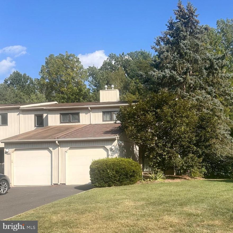 Welcome to this spacious 3 bedroom, 2.5 bath end unit townhome in Arrowhead neighborhood! The main floor features kitchen, dining room, a convenient half bath and garage. The lower level boasts a spacious living room with a floor to ceiling fireplace, access to the deck, and a bonus room perfect for a home office or playroom. Upstairs, you’ll find three bedrooms including a primary suite with a private bath as well as a full hall bath. This home is located in the desired Upper Dublin School District and less than a 10 minute drive to shops and restaurants of charming downtown Ambler. Schedule your tour today!