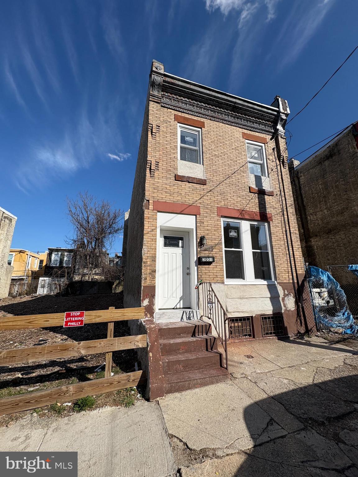 Welcome to this newly renovated 3 bed 1.5 bath house featuring a gorgeous new kitchen, ample yard space, and comfortable bedroom sizes. This property is fully equipped with new appliances, a washer and dryer, and an unfinished basement perfect for storing seasonal items. Come and check out this stunning property conveniently located only 10 minutes from Temple University and 15 minutes from the city. Schedule your tour today!