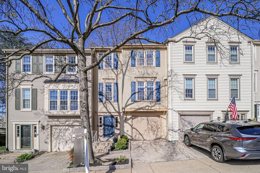 Welcome to 51 S. Floyd St., your future home in the sought after Cameron Knoll community. This gorgeous three-level townhome features 2 bedrooms, 2 full baths and 1 half bath (all remodeled in 2019) in the heart of Alexandria! Enter on the lower level with direct access to your one-car garage, home office, and plenty of storage space. The main level features hardwood floors throughout (installed in 2018) and is flooded with an abundance of natural light, leading straight to an oversized deck (updated 2022) - perfect for grilling, relaxing with family and friends, and enjoying your morning coffee. The kitchen has been fully remodeled (2019), featuring all new stainless steel appliances, quartz countertops, a beautiful quartz matte black sink with brushed brass finishes,  spacious pantry, and a coffee bar.  With an open concept at the breakfast bar, you can see into the family room, which boasts a wood burning fireplace - made for cozy movie nights and s’mores. Upstairs enjoy two large spacious bedrooms with vaulted ceilings and their own updated en-suites. Your new home is conveniently located near major transportation routes - I-395, I-495, King Street metro (2.5 miles), just steps to the FREE Dash bus into Old Town, and roughly 8 miles to Reagan National. Short distances to grocery shopping, dining, and most importantly, just around the corner from the hottest brewery in town, Port City Brewing Company. Come see it for yourself and don’t miss this opportunity – you won’t be disappointed!!