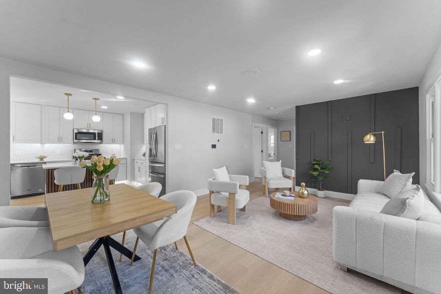 **** OPEN HOUSE SATURDAY APRIL 4TH  FROM 12 TO 2PM *****

Discover this remodeled single-family home at 9603 Woodland Ave, nestled in the Sherman Park neighborhood of Lanham.. This beautifully updated property offers three comfortable bedrooms and a full bathroom upstairs, where natural light and thoughtful design meet modern convenience. The kitchen boasts brand-new warm-toned cabinets illuminated by recessed LED lighting, with a stylish island topped by pendant lights — perfect for casual meals or gathering as well as stainless steel appliances and a sink overlooking at the fenced in yard! !

Downstairs, the open basement expands your living options with two additional spacious rooms, a full bath complete with a bathtub, an electric fireplace, and a wet bar — ideal for entertaining, a guest suite, or a home office. Built-in speakers throughout the home add a touch of sophistication to everyday living. Outside, a new roof and siding give the home curb appeal and long-term durability, while a concrete driveway ensures ease of parking. 

Located in Lanham, you’ll enjoy quick access to major thoroughfares including Maryland Route 450 and Interstate 495, making commuting or travel around the region effortless. Whether you’re drawn by the open-concept basement, modern kitchen and bath upgrades, or the convenient location close to major roads and local amenities, this home blends comfort, style, and practicality.