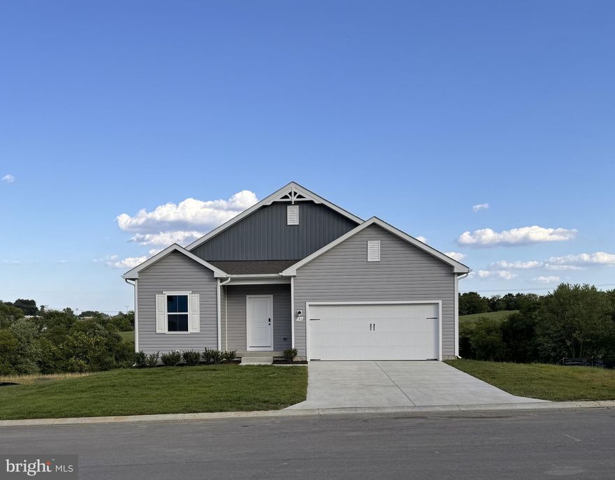 Available June 1st! Practically brand new 3 br and 3 ba home for rent in the popular Dillon Farm Estates Community in Hedgesville, WV.  Partially furnished, stunning Main Level Living  featuring a walk out, finished basement with a full bath and tons of storage. Modern  easy to care for finishes. Lawn mowing included