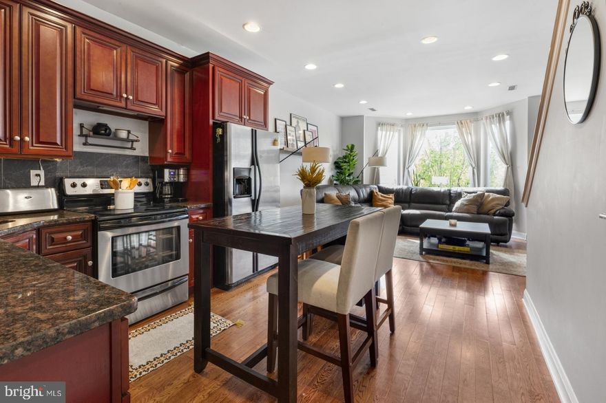 Available Early-mid November | Leasing Special: 1 MONTH FREE on an 18 month lease! Please note that the listed price reflects 1 month free spread across an 18 month lease; gross rent is $3,000/month.

Welcome to 2001 Carpenter St #A! This is a spacious 3 bedroom, 2.5 bathroom bi-level condo spanning the top levels of a pet friendly building in Graduate Hospital. Features include hardwood floors, recessed lighting, in-unit laundry, private balcony, and so much more! The front door opens to a staircase which brings you upstairs and into a small hallway with a closet. Your kitchen offers dark cherry wood cabinets, granite countertops, and stainless steel appliances. The sun-drenched open concept living area has large bay windows at the front and space for a dining table and a living room. Head towards the back of the unit to find a half bathroom and a large bedroom with a closet and an en suite bathroom for privacy. Upstairs, there are 2 more bedrooms that are separated by a laundry room and another full bathroom which boasts beautiful tiling, a vanity for storage, and bathtub/shower combo. The front primary bedroom can accommodate a king sized bed and boasts bay windows and a closet, while the back bedroom offers closet space and sliding glass doors that take you to your private deck! A package delivery box is conveniently shared with the downstairs neighbors - schedule a showing today!

About The Neighborhood:

Located in the Graduate Hospital neighborhood of Philadelphia, this lovely duplex offers a brick facade and bay windows. Walking distance to Chew Playground and the Marian Anderson Recreation Center. Steps from entertainment, restaurants, and shopping. Local neighborhood spots include: Ultimo Coffee, Loco Pez, Los Camaradas, Fitzwater Bagels & Chick's.

Lease Terms:

Generally, first month, last month, and one month security deposit due at, or prior to, lease signing. Other terms may be required by Landlord. $55 application fee per applicant. Pets are conditional on owner's approval and do not require additional fees. Cold water is included in the monthly rent. Tenants responsible for: electricity and cable/internet. Landlord Requirements: Applicants preferably make 3x the monthly rent in verifiable net income, credit history to be considered (ie no active collections), no evictions within the past 4 years, and must have verifiable rental history with on-time rental payments. Exceptions to this criteria may exist under the law and will be considered.