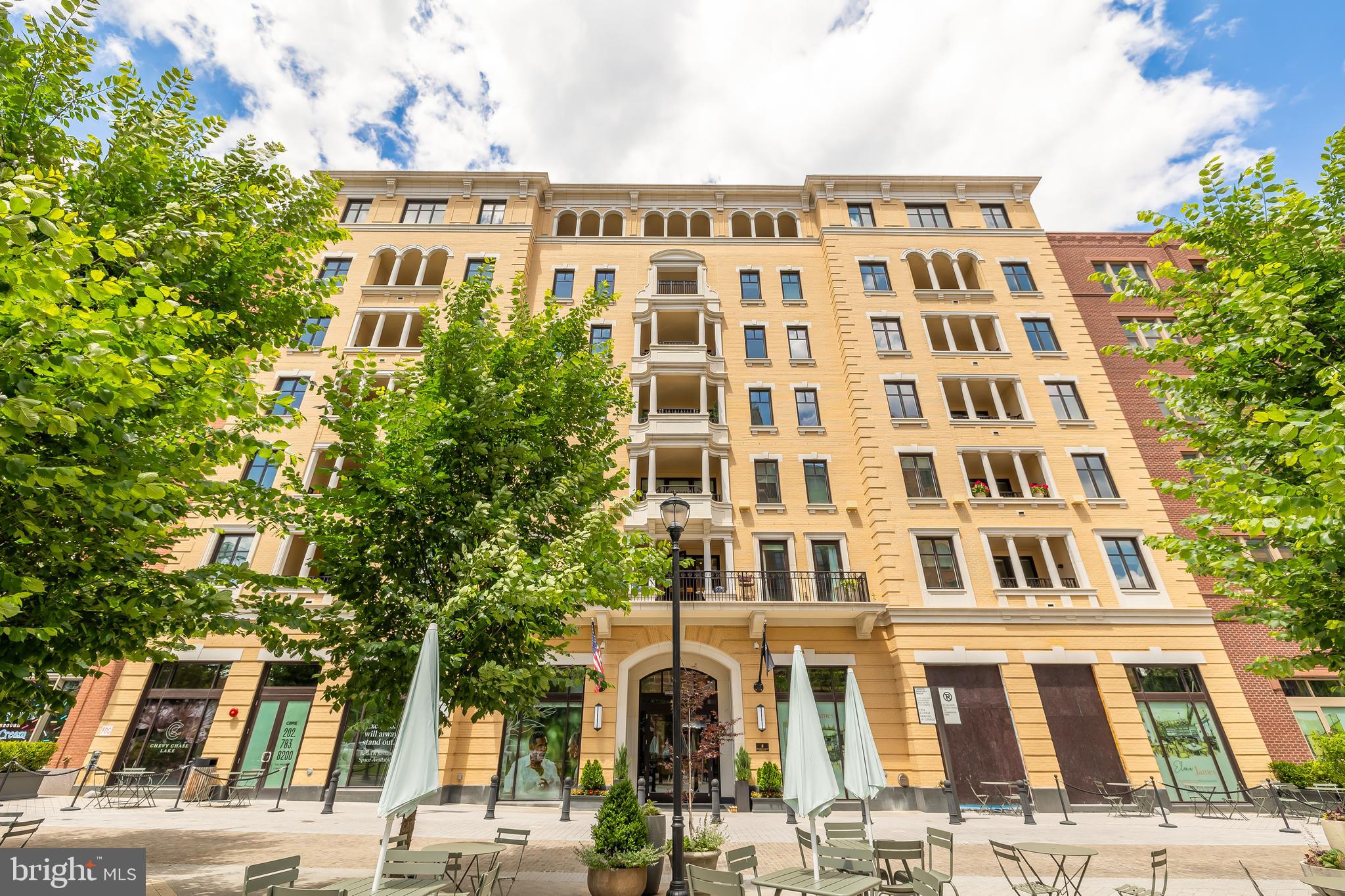 Building Close-out! Only a few homes remain! The seller is offering 12 months of paid condo fees for all agreements submitted by September 30, 2025. With exceptional service and peerless attention to detail, The Ritz-Carlton Residences, Chevy Chase embodies the same legendary standards of hospitality that guests expect from Ritz-Carlton hotels worldwide. Onsite services and amenities include Valet, Doorman, 24/7 Concierge, Porter Service, Onsite Management and Building Engineer, 12,000 sq. ft. amenity space with a Fitness center, multiple Club Rooms, Onsite Catering Kitchen, and Outdoor Spaces with BBQ Grills, Fire pits, and free Wi-Fi throughout the building. One Bedroom +Den to Three Bedroom homes spanning six floors, each serviced to the world-renowned Ritz-Carlton standards and set atop stylish, ground-level retail. Town Square retail to include grocer, pharmacy, restaurants, wine bar, and retail. Easy access to the future Purple Line Metro and Capital Crescent Trail. This is a life, a space, a home created to celebrate what lightens you. Please contact the sales gallery for more information and to schedule a presentation!