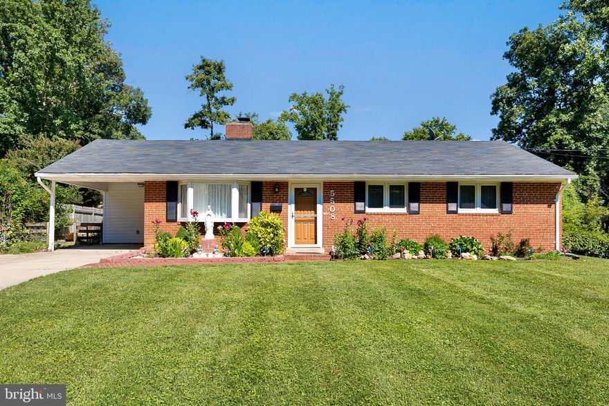 Welcome to this lovely single family home with 3 bedrooms and 2 bathrooms-all on one level!   Other features offered in this property include a generous sized kitchen with granite countertops, pantry, loads of cabinet storage and both a skylight and recessed lights to create a bright family-and-friends entertainment space. The bay window in the living room adds space and light. The attractive glass French doors lead to a comfortable and bright four season room and convenient laundry area with backdoor access to the patio and huge, flat backyard; shed provides plenty of storage space. The carport and long driveway give you lots of off-street parking. IMPORTANT UPGRADES: HVAC (2020), WATER HEATER (2019), Range Hood (2019). Located in North Springfield, inside the beltway, there is easy access to 495 and 395, and the property is less than 1 mile to North Springfield Elementary school and Lake Accotink Park. A short drive to multiple lifestyle amenities includes excellent shopping, dining and recreation opportunities; less than 30 minutes to DC and Old Town.  This is a great opportunity you won’t want to miss! Schedule an appointment to see YOUR new home SOON.