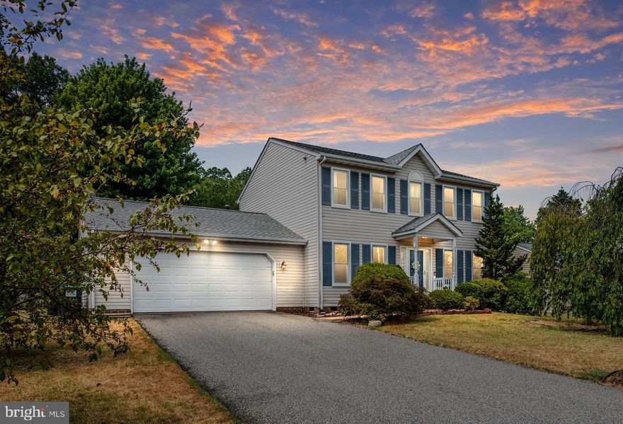 Immaculate and georgeous home with an amazing spacious deck and patio with rare private, fenced back yard. This home is perfect for entertaining family and friends! Home is located in a highly sought after family-oriented neighborhood.  Close by county park and sports, commuter lots, access to I-95, etc.  Energy efficient windows and roof replaced in 2018 with newer HVAC!  Beautiful granite countertops, beautiful flooring and updates throughout home. Large office on first level. This home has been meticulously maintained and is not going to last long!