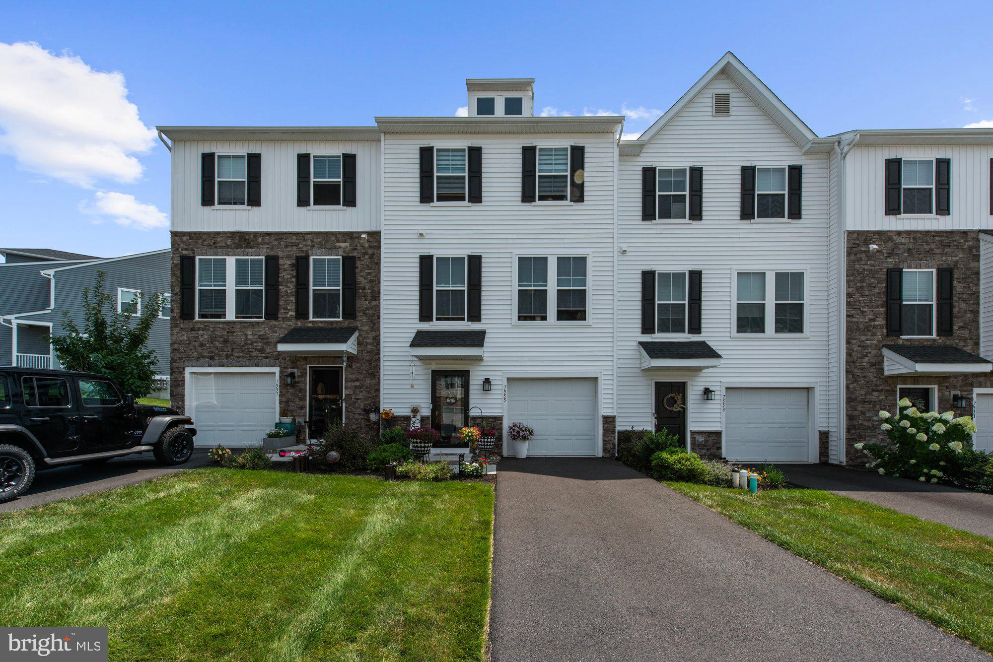 Now Available the Chase Model at Brookside Court! Just Like New in Upper Saucon Twp! Nestled in the popular Southern Lehigh School District, this townhome-style has many upgrades! Step into spacious living across 3 levels...including 3 bedrooms, 2 full bathrooms and 1 half baths, a layout perfect for families or those who love to entertain. Enjoy the convenience of modern amenities and several upgrades including the new flooring, paint, appliances and window treatments. The first level boasts a cozy family room, and the upgrade for the office space extension. Upstairs you'll encounter an open concept kitchen with eat-at island fit, another half bath and a large living area this spacious floor is great for gatherings of all kinds. Don't miss the spacious deck area perfect for early morning coffee/tea. The plantation shutters add charm and privacy. Another few stairs and you'll find each of the 3 bedrooms is a sanctuary in and of its own, offering comfort & tranquility, as well as a full bathroom with tub. The primary suite is spacious and welcoming with walk in closet and spa like bathroom. Come home to comfort, style and affordability. This home is located with excellent access to I-78 and Route 309.