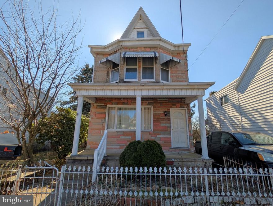 Restore this stately gem to its former glory! Overlooking quiet neighbors, the setting offers a sense of calm in an established walkable neighborhood. Make the hardwood floors gleam again. Enjoy the convenience of a 1s floor laundry & an enclosed porch, perfect for enjoying the double lot. There is ample storage throughout. Some updates, like PEX plumbing, are done. Offered As-Is. ARV @ $220k.