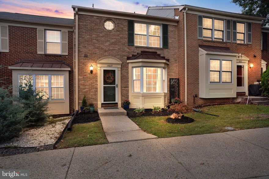 Welcome to 14809 Ashford Place in sought after Ashford Community just behind Laurel Town Centre, walking distance to restaurants, movie theatre, shops and more. Ashford community amenities include swimming pool, tennis courts, basketball courts and tot lots. The main level features a eat- in kitchen, power room, hardwood floors, dining and step down living room with a fireplace and access to a deck and fenced backyard. The upper level has a spacious owners suite with separate bathroom in addition to good size 2 bedrooms and a hallway bathroom. The lower level has a finished walk up basement with plenty of room for a 4th..bedroom or den/playroom and a large laundry/utility room with plenty of storage space - 2 assigned parking spaces - Easy access to Rt 1, Rt 198, MD 200 and I-95 and Fort Meade