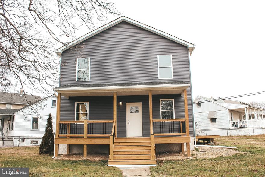 This is the one you have been waiting for! Welcome home to this newly rehabbed, spacious colonial-style house with 3 bedrooms and 2 bathrooms. The house has been completely renovated from the foundation up, and you don't want to miss it!

As you walk up the front steps onto the large covered porch and open the front door, prepare to be impressed. The main level features an open floor plan with a large living room, dining room, and eat-in kitchen with white shaker cabinets and granite countertops with tile backsplash. The kitchen also has a large island and stainless steel appliances, making it perfect for entertaining family and friends.

The second level features a spacious master bedroom suite, hall bathroom, and 2 additional bedrooms. There's also a second-story laundry room, making laundry day a breeze!

The lower basement level is unfinished but provides plenty of storage space. The house also has brand new HVAC systems, a new water heater, a new electrical system, and new plumbing. Additionally, the kitchen and bathrooms are brand new as well.