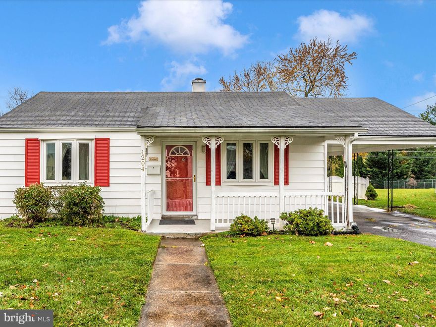 ADORABLE RANCHER! This home features a very welcoming porch,  living room with bay window and electric fireplace, kitchen with laundry, 2 bedrooms with carpet, ceiling fans and closets, and 1 full bathroom. Attached carport with door to the kitchen, 2 sheds, and a lovely patio including a firepit and back yard. All the comfort of one-level living, and convenient to interstate, shopping, and dining.  Don't delay and schedule a tour! Sold AS-IS to settle estate.