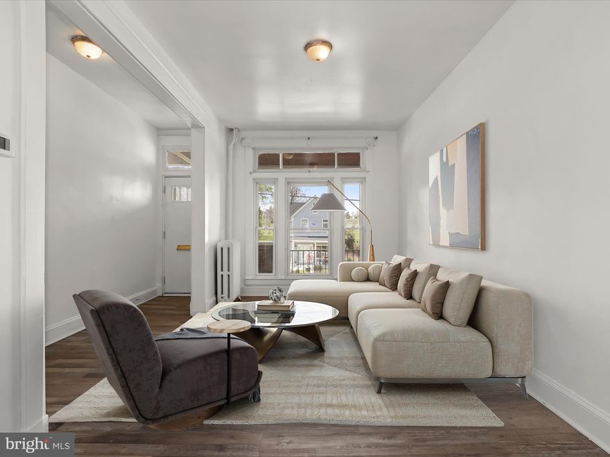 >> Immediate Availability >> Over 1,500 Square Feet Of Inviting Space - NO HOA - Ready For Immediate Move-in And Turn-key Equity.  Large Windows Fill The Space With Natural Light, While Elegant Window And Door Moldings Add Timeless Detail. The Living And Dining Areas Offer A Functional Layout With Defined Yet Open Spaces—ideal For Everyday Living And Entertaining. The Spacious Kitchen Features White Cabinetry, Ample Room For Casual Dining Or A Breakfast Nook, And Access To The Backyard For Easy Indoor-outdoor Flow (Potential Off Street Parking). A Bonus Room Off The Kitchen Provides Flexible Space For A Pantry, Home Office, Or Mudroom—whatever Suits Your Lifestyle. Upstairs, Three Generously Sized Bedrooms Provide A Restful Retreat. All Three Rooms Feature Updated Carpeting And Share A Full Bath. Easy Access To The MTA, Convenient Shopping, Just Minutes From Downtown Baltimore, I-695, Bwi Airport, NSA/Ft Meade & DC - WELCOME HOME