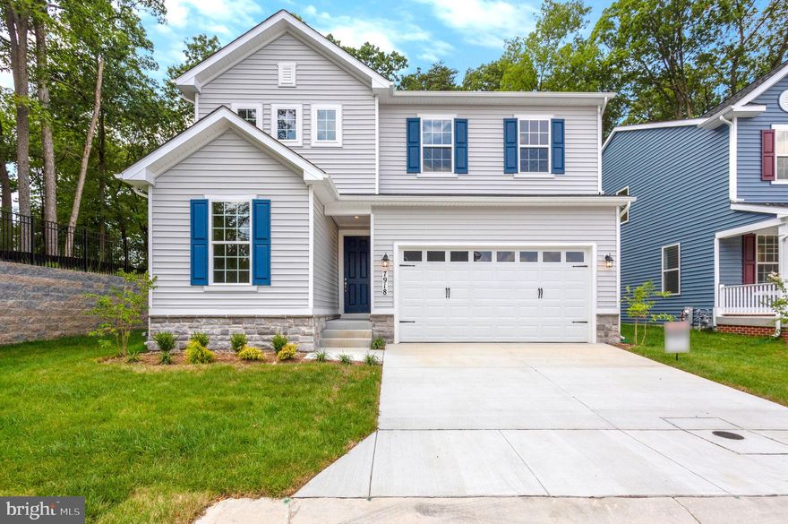 ASK ABOUT GRAND OPENING OFFERS & SPECIAL FINANCING! The Pearl plan offers two stories of thoughtful living space. A spacious kitchen provides a panoramic view of the main floor—overlooking an elegant dining room, an optional covered patio and a large great room. You'll also enjoy a convenient powder room and private study located by the entryway. Upstairs, an open loft features access to a laundry room and three bedrooms, including an owner's suite with a roomy walk-in closet and attached bath. Options include bedrooms in lieu of the loft and study. White 42" cabinets, white Miama Vena quartz counter tops, carpet in bedrooms and upstairs, luxury vinyl plan in the 2.5 baths, 1st floor of the home, beautiful low stone water table in the front of the home, comfort height toilets. Loving Estates is an exclusive enclave community of just 18 homesites and it location is second to none! It is just five minutes from Fort Meade, 15 Minutues from BWI airport and convenient to all major commuter routes to Baltimore, DC, and Annapolis. Nearby Arundel MIlls offers abundant shopping, dining, and entertainment, and there are dozens of options for outdoor recreation. Model is OPEN but visitors are encouraged to call ahead to be guaranteed a dedicated appointment. Virtutal appointments are available as well.