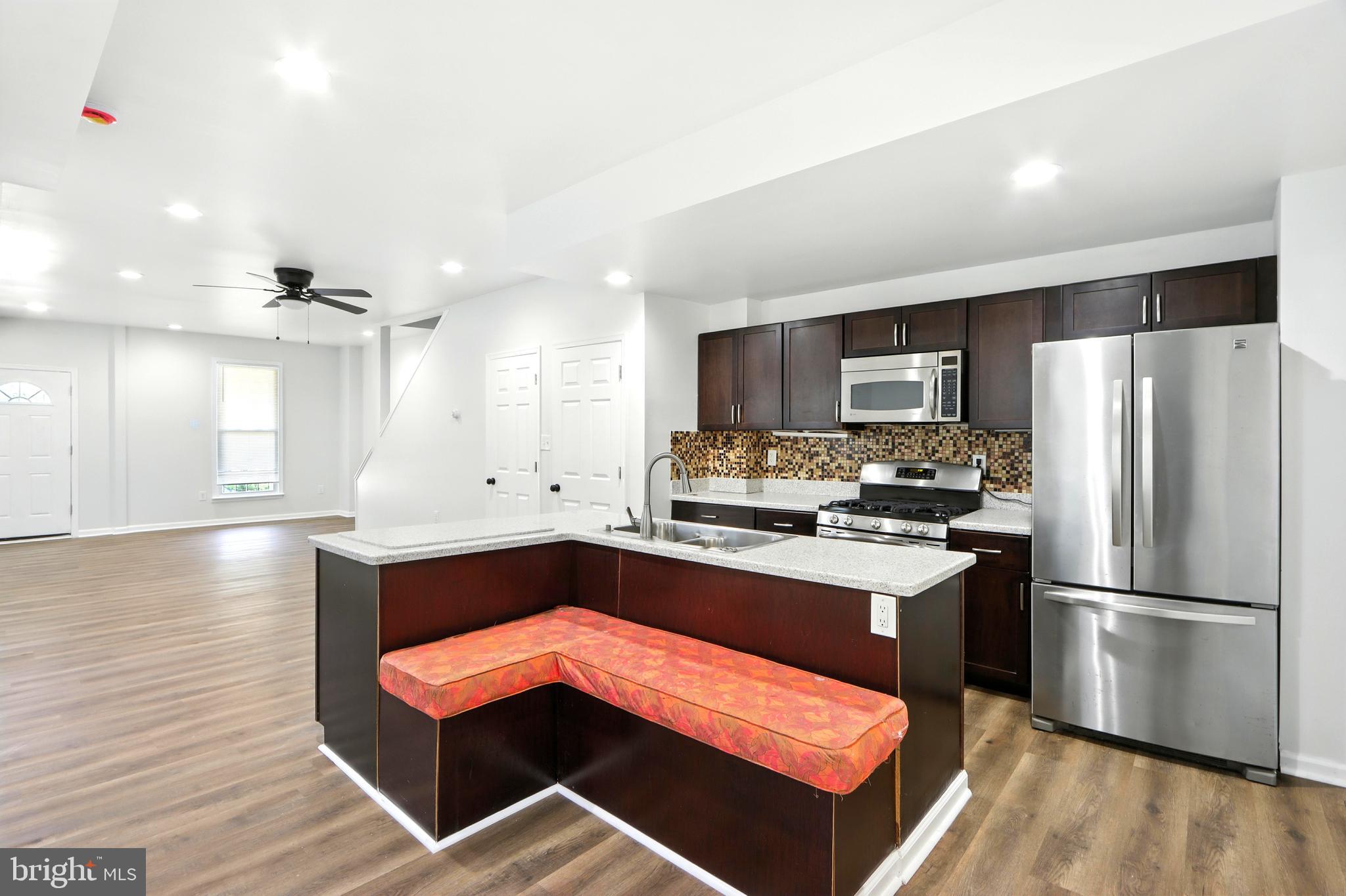 Welcome to 7408 Linden Avenue, a beautifully renovated 4-bedroom, 2.5-bathroom home nestled in the highly sought-after Baltimore County suburb of Overlea! This charming residence offers the perfect blend of modern upgrades and desirable location.
Step inside and discover three finished levels of thoughtfully designed living space. The entire home has been meticulously renovated, boasting contemporary finishes throughout. The heart of this home is its spacious living area, ideal for entertaining guests or enjoying cozy nights in.
The owner's suite provides a private retreat, while three additional well-proportioned bedrooms offer ample space for family or guests. With two full bathrooms and a convenient main level powder room, mornings will be a breeze. Central air, Gas heat and hot water. Main level laundry!
Outside, you'll appreciate the low-maintenance exterior, allowing you more time to enjoy the fantastic amenities nearby. Located within walking distance to Fullerton Park, you'll have easy access to green space, recreational facilities, and community gathering spots.
Experience the best of Baltimore County living in this turn-key Overlea gem. Don't miss your chance to call 7408 Linden Avenue home!