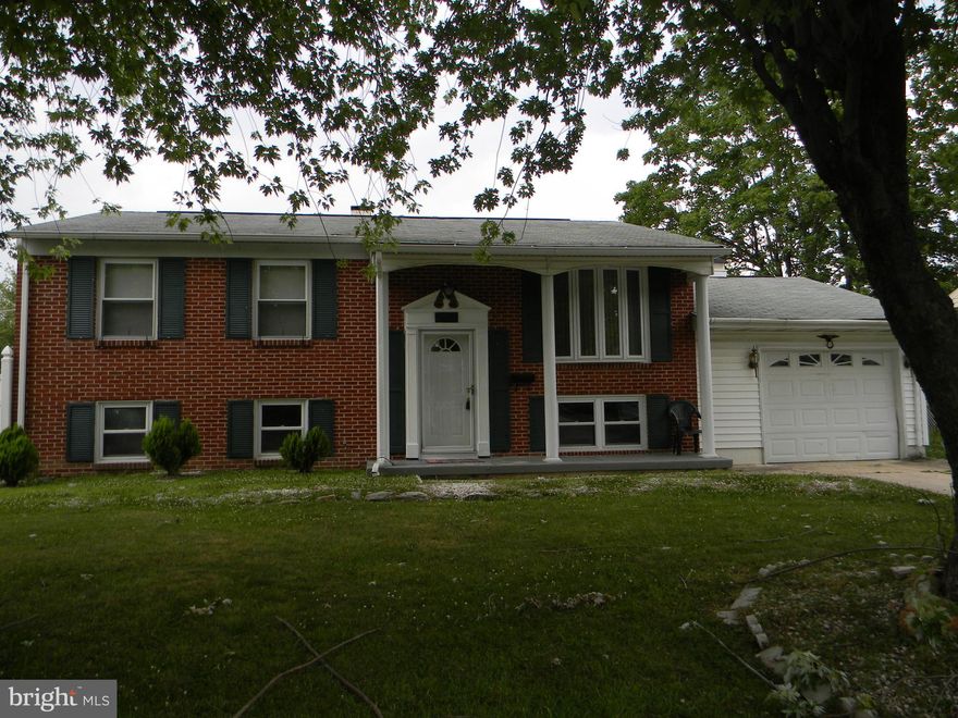 4 Bedroom 2 full bath bi level Single Family.  New paint and floors throughout. Also new bathroom in lower level.    Stainless steal appliances.   Nice yard /2 Decks / 1 car garage.   Great location close Schools, Library,
Shopping, and Marc Train.  Deck will be scheduled to be painted this summer.